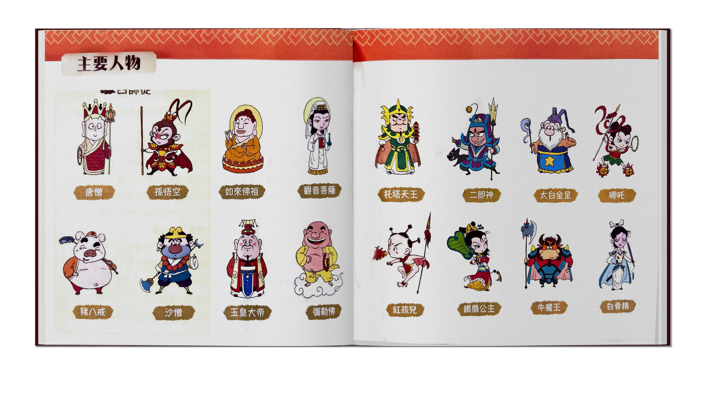 孩子愛讀的漫畫四大名著-西遊記