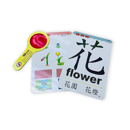 Tarjetas didácticas táctiles de imágenes para todo el cerebro (chino e inglés): Palabras 1–150 [Set 1]